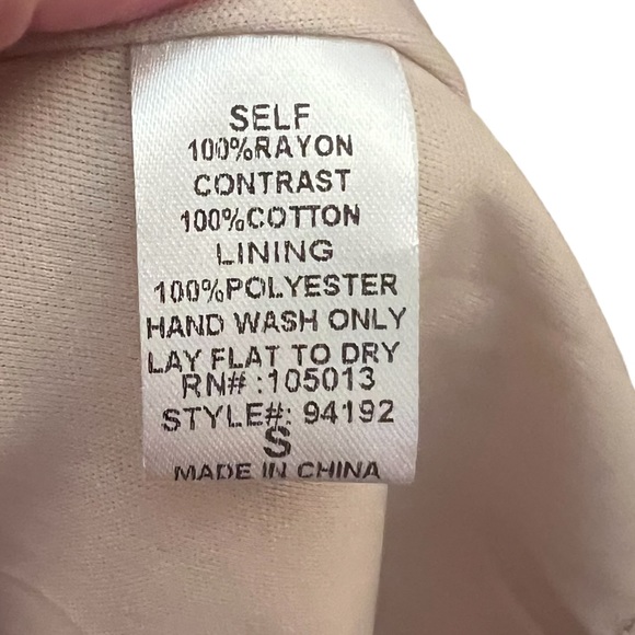 Savanna Jane Floral Embroidery Leopard Print Dress Size Small - Picture 9 of 14